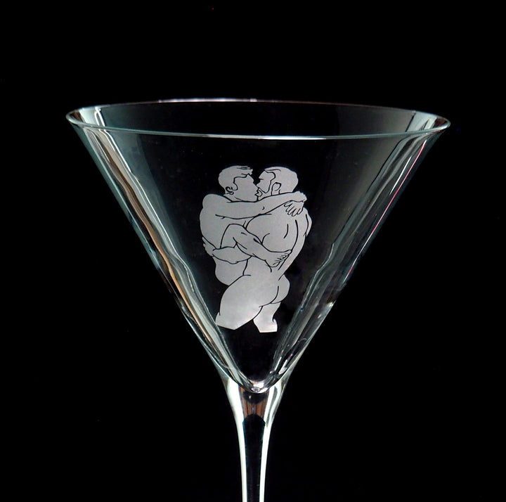 ⚣ Hom Orgy - Martini Glass set (8)